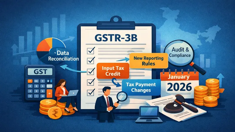 GSTN Advisory: Key Changes in GSTR-3B from January 2026