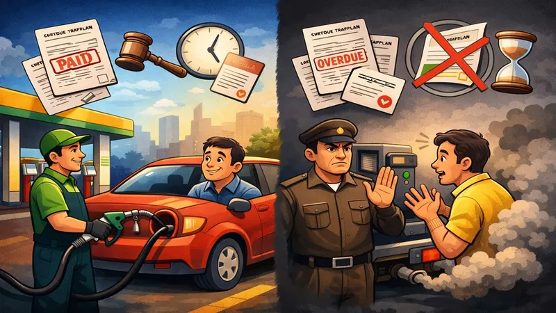 HC Rules Fuel Cannot Be Denied for Pending Challans, Upholds PUC Refusal Under Amended Rule 167