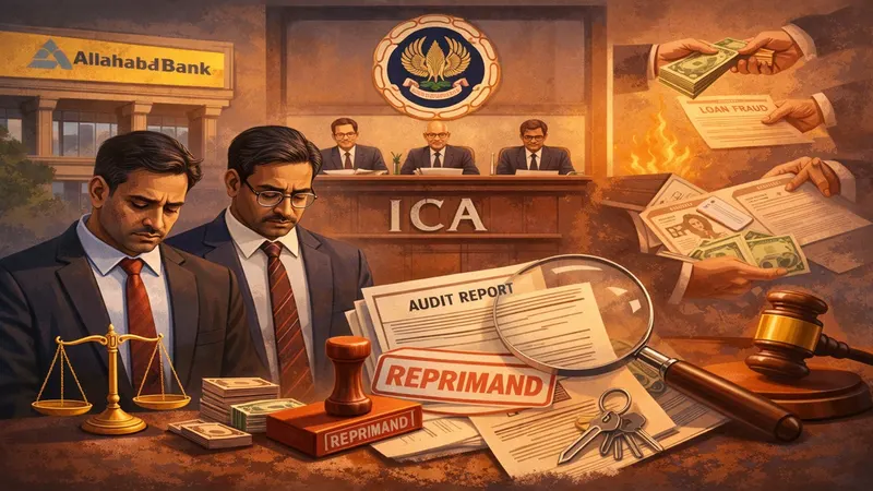 ICAI Disciplinary Committee Reprimands Two CAs for Lapses in Concurrent Audit of Bank Branch