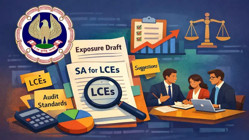 ICAI Issues Exposure Draft of Standard on Auditing for Audits of Financial Statements of Less Complex Entities (LCEs)