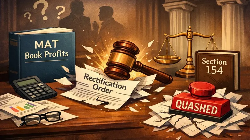ITAT Quashes MAT Rectification Order; Debatable MAT Computation Cannot Be Revised u/s 154
