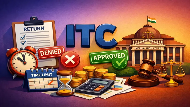 ITC Cannot Be Denied if Return Filed Within Section 16(5) Time Limit: Kerala HC