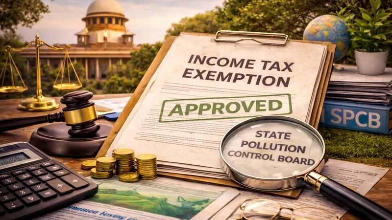 Supreme Court Upholds HC Direction to Notify State Pollution Control Boards for Income Tax Exemption