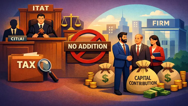 No Addition Can be Made Against Firm for Capital Contributed by Partners: ITAT Upholds CIT(A)'s Ruling