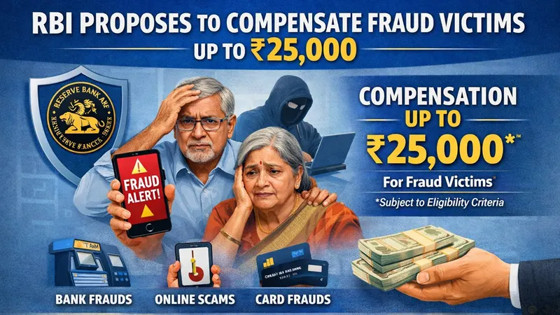 RBI Announces Proposal to Compensate Fraud Victims Up to Rs 25,000