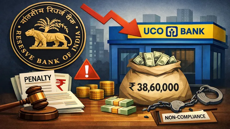 RBI Levies Penalty of Rs 38.60 Lakh on UCO Bank Due to Regulatory Non-Compliance
