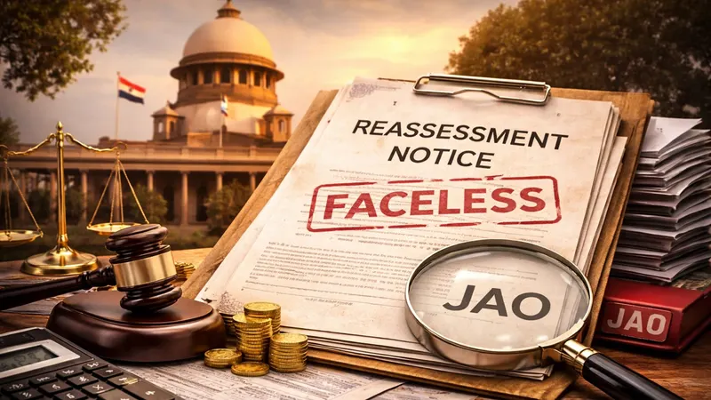 SC Allows Revenue to Seek Review Before HC on Faceless Reassessment Notices Issued by JAO