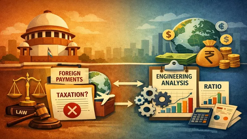 SC Refuses to Reopen Taxability of Foreign Payments, Applies Engineering Analysis Ratio