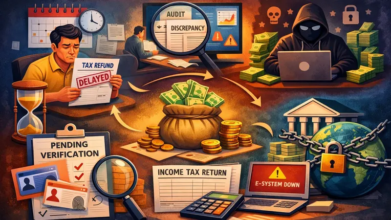 Income Tax Refunds Still Awaited? Major Causes Behind This Year’s Processing Delays