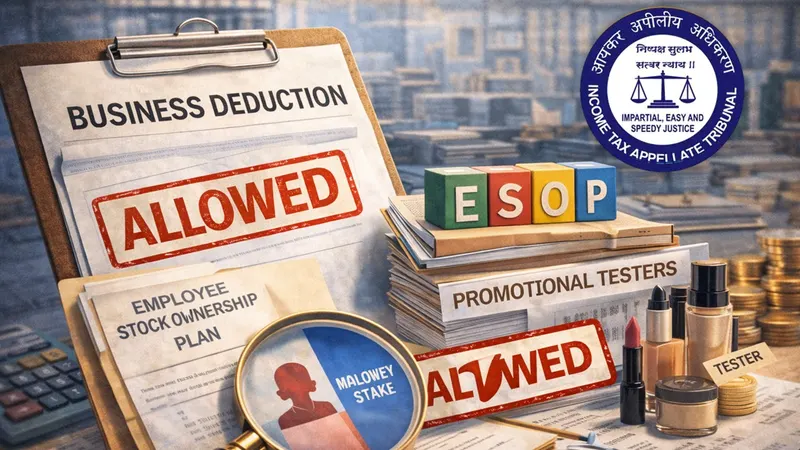 ITAT Allows ESOP Expenses and Promotional Testers Allowed As Business Deduction