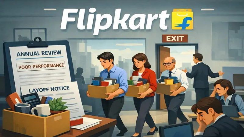 Flipkart Asks Around 300 Employees to Exit After Its Annual Performance Review
