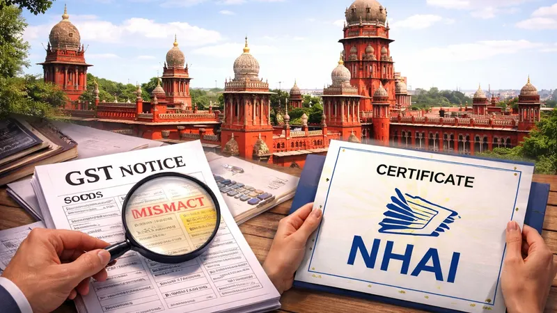HC Sets Aside GST Demand on TDS Mismatch, Allows Fresh Adjudication Based on NHAI Certificate