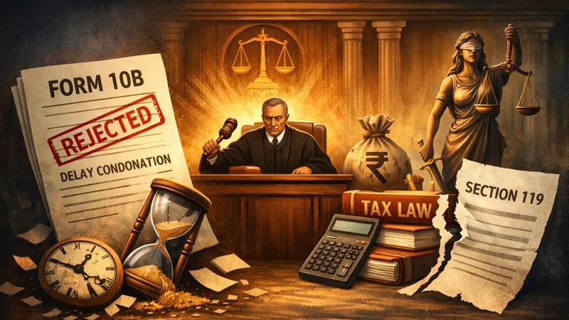 HC Sets Aside Rejection of Form 10B Delay Condonation Application