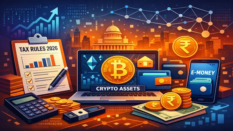 Income Tax Rules 2026: CBDT Introduces Major Updates to include crypto-assets