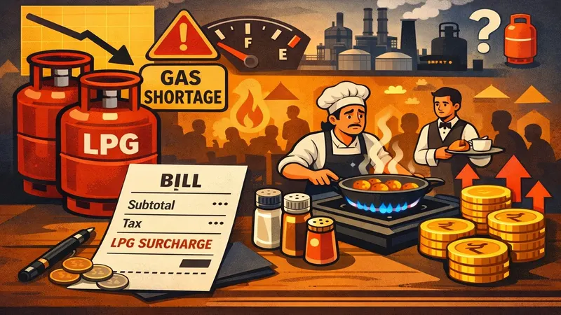 LPG Cylinder Crisis: Restaurants Including LPG Surcharge on Bills Amid Gas Supply Concern