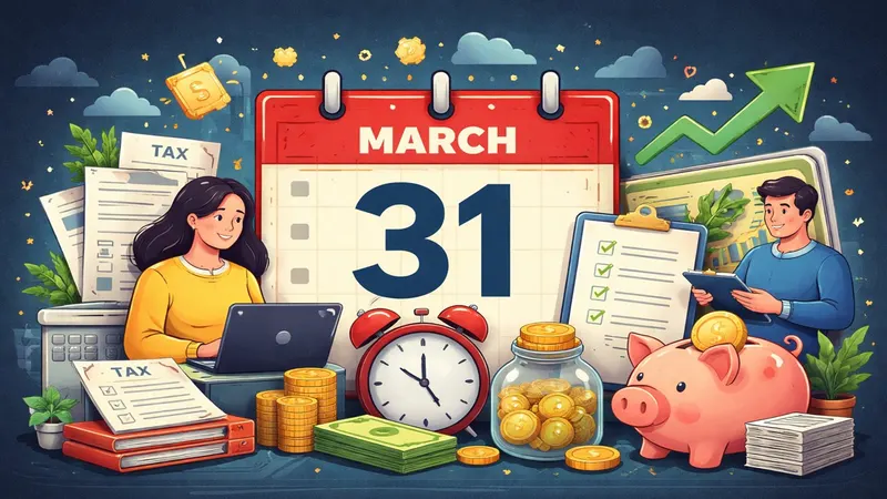 March 31 Deadline: Three Crucial Financial Tasks You Must Complete Now
