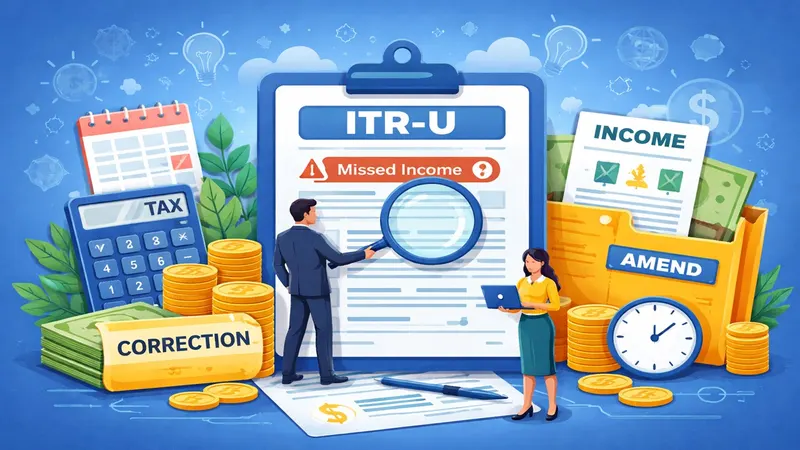 Missed Income in Your ITR? Few Days left to file ITR-U