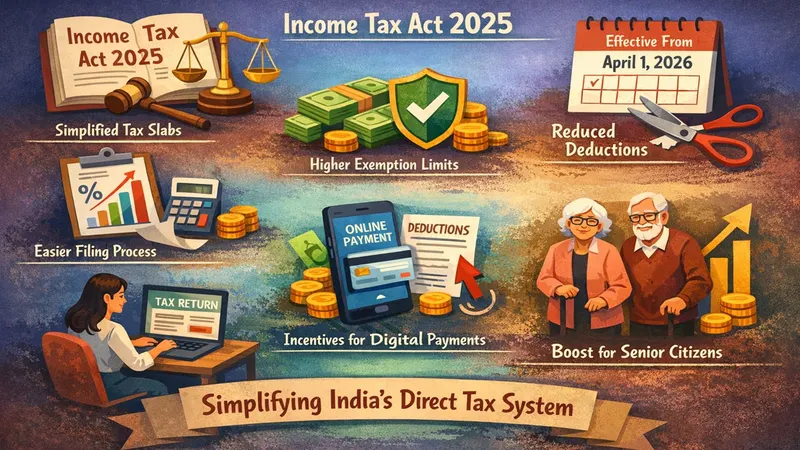 New Income Tax Act 2025: Key Changes and Simplified Tax Rules, Effective from April 2026