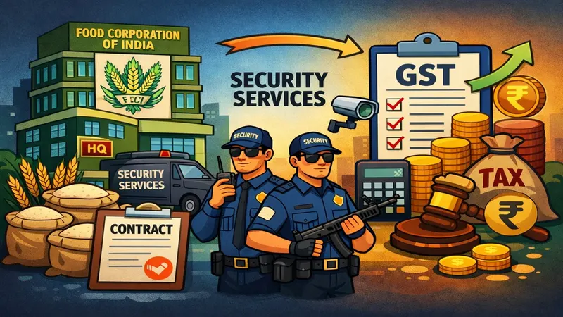 Security Services to Food Corporation of India Is Taxable Under GST: WBAAR