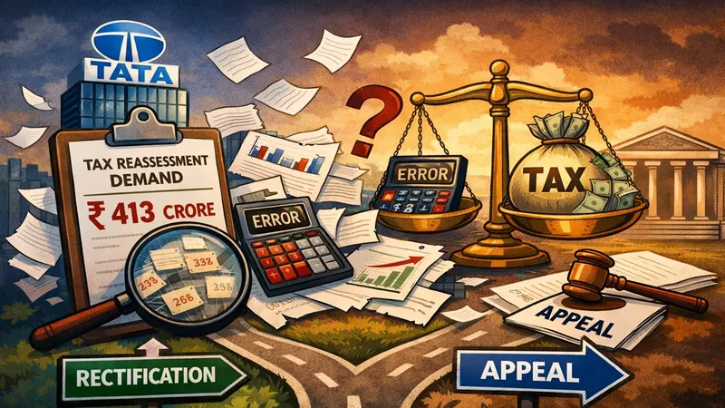 Tata Capital Flags Rs 413 Cr Income Tax Demand as Erroneous, Plans Appeal with Strong Confidence of Relief