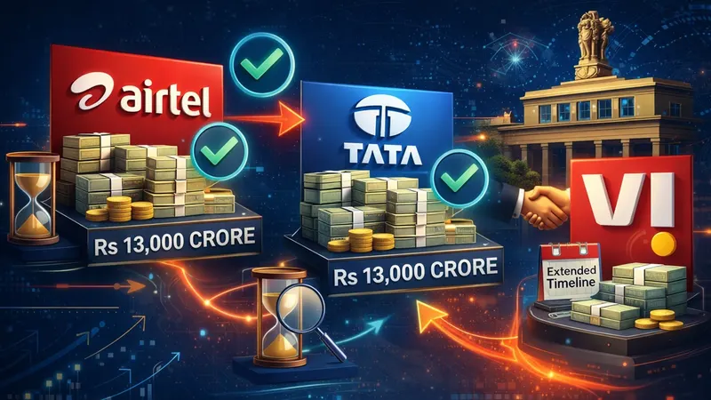 Telecom Giants Airtel and Tata Teleservices Clear Over Rs 13,000 Crore in AGR Dues Ahead of Deadline