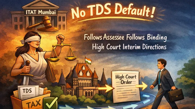 Assessee Not in Default for TDS Non-Deduction Under Court Directions
