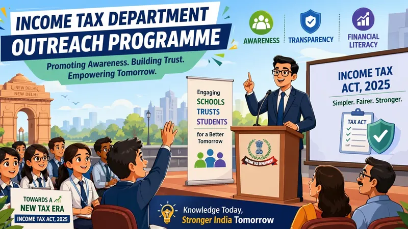 Income Tax Department Conducted Outreach Programme on Income Tax Act, 2025