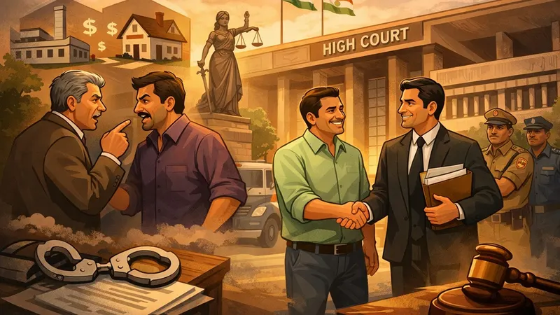 HC Grants Anticipatory Bail in Rs. 3 Crore Partnership Dispute