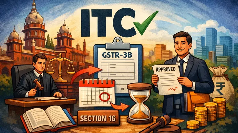 Extended Deadline Prevails: HC Quashes GST Orders Denying ITC Claim Over Late GSTR-3B Filing