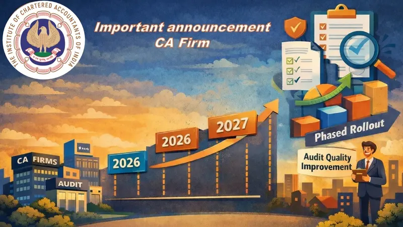 ICAI Announces Expansion of Mandatory Applicability of Audit Quality Maturity Model