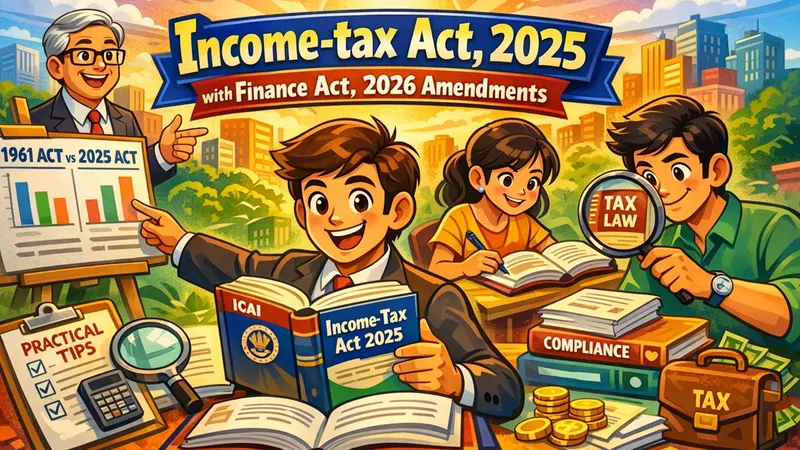 ICAI Issues a Comprehensive and Updated Guide on Income-Tax Act, 2025
