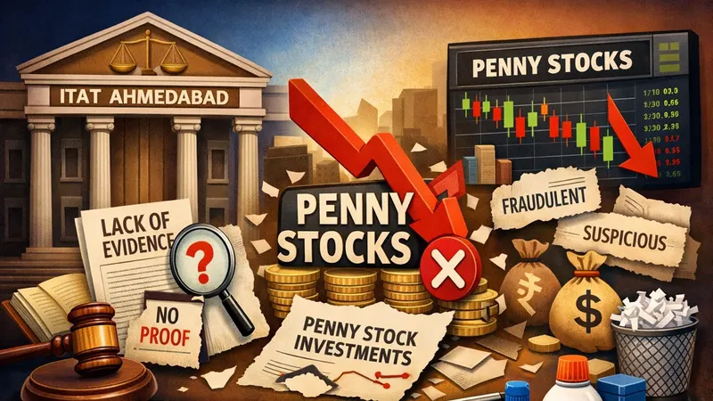 ITAT Ahmedabad Quashes Penny Stock Additions Due to Lack of Evidence