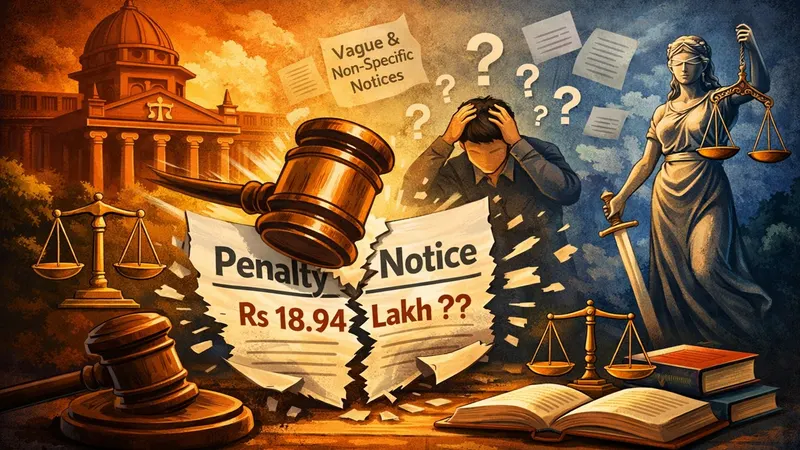 ITAT deletes penalty in fake Income Tax deduction case for Defective Penalty Notice