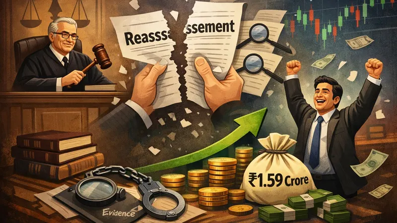 ITAT Quashes Reassessment Based on ‘Borrowed Satisfaction’, Grants Relief in Rs 1.59 Crore Penny Stock Case
