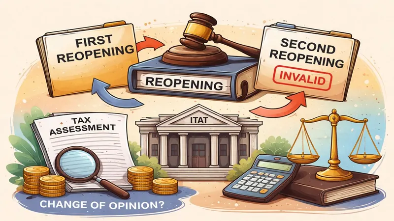 Second Reopening Invalid if Based on Change of Opinion: ITAT