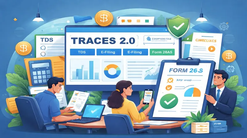 TRACES 2.0: New Income Tax Portal Makes TDS Compliance Easier for Taxpayers