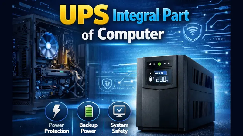UPS forms integral part of computer and is eligible for higher rate depreciation: High Court