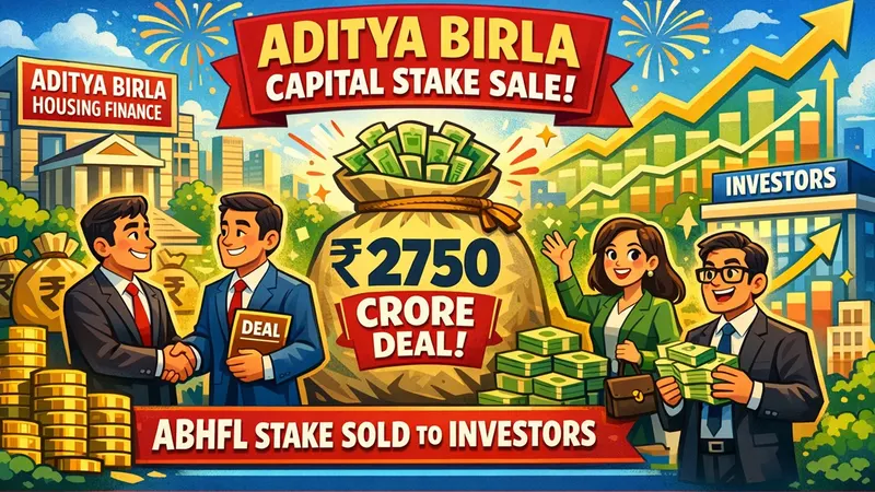 Aditya Birla Capital Secures Rs 2,750 Crore by Selling 14.3% Stake in ABHFL