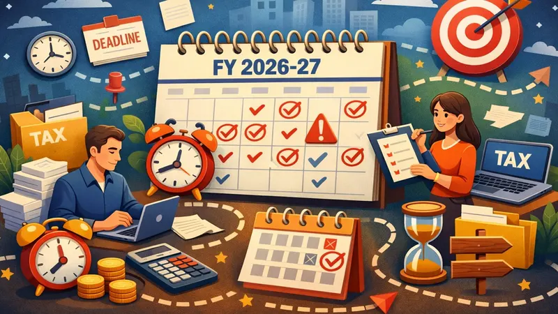 Income Tax Calendar for FY 2026-27: Key Deadlines Every Taxpayer Should Know