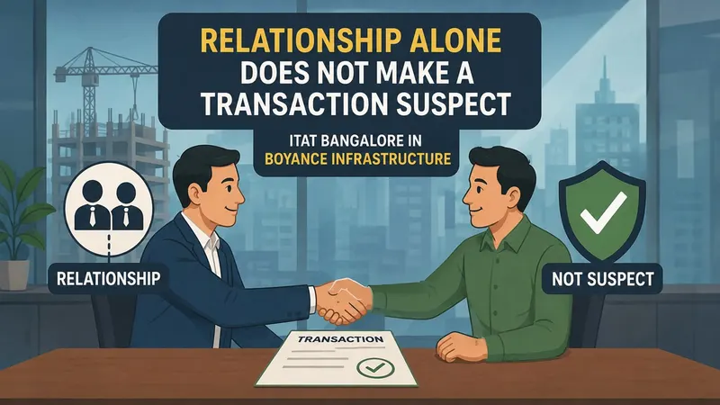 Relationship Alone Does Not Make a Transaction Suspect: ITAT