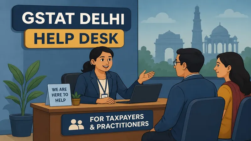 GSTAT Delhi Establishes Help Desk for Taxpayers and Practitioners