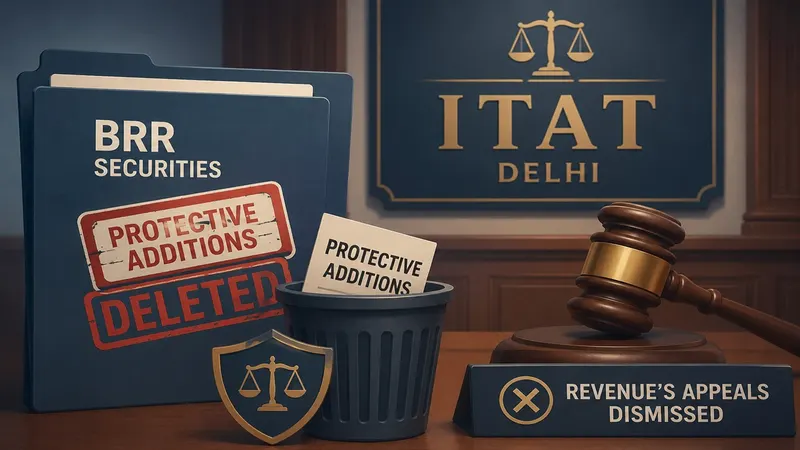 ITAT Delhi Deletes Protective Additions in Accommodation Entry Case; Revenue’s Appeals Dismissed