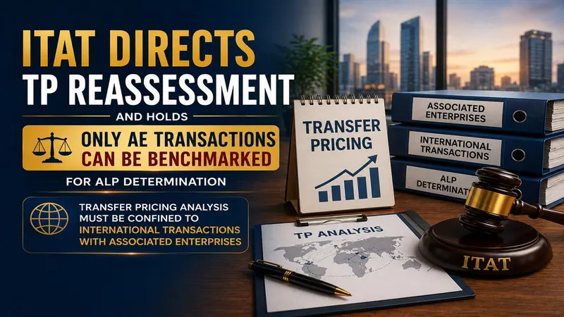 ITAT Directs TP Reassessment And Holds Only AE Transactions Can Be Benchmarked for ALP Determination