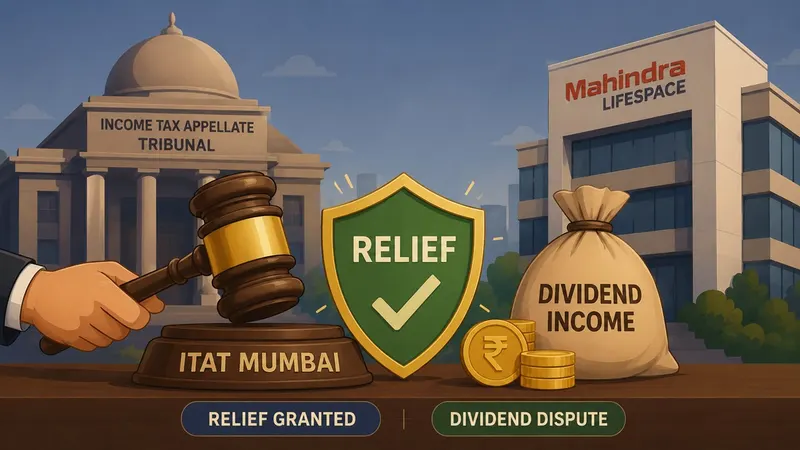 ITAT: Rs. 20.50 Lakh Section 14A Disallowance Held Excessive Against Rs. 8 Lakh Dividend Income