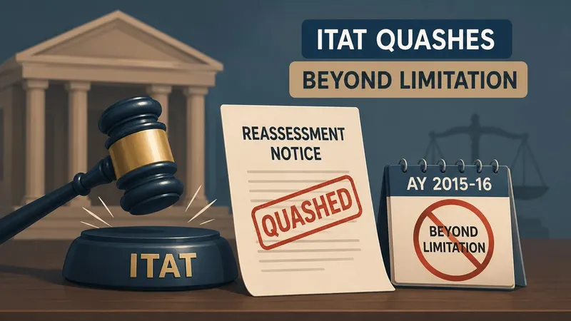 ITAT Quashes Reassessment Notice Issued Beyond Limitation for AY 2015-16