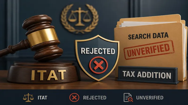 ITAT Rejects Tax Addition Based on Unverified Search Data