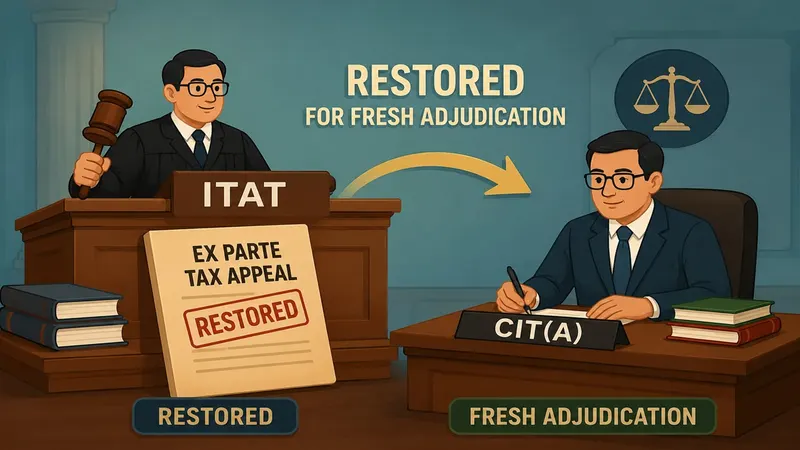 243-Day Delay in Filing Appeal Condoned; ITAT Bangalore Restores Ex-Parte Income Tax Appeal for Fresh Hearing