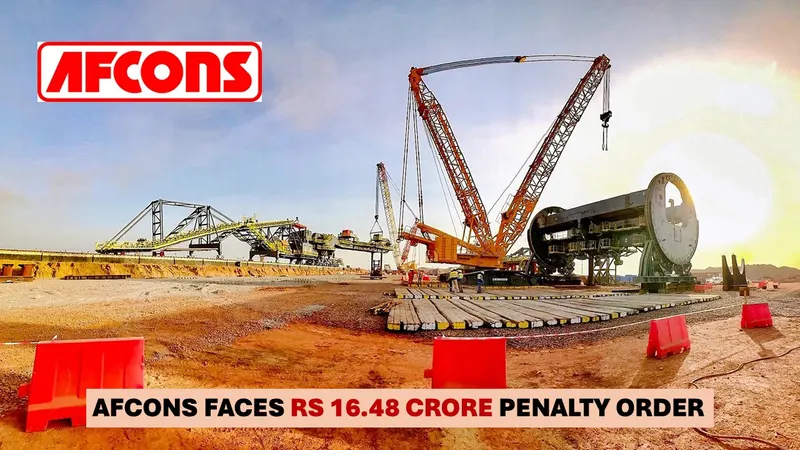 Afcons Infrastructure Receives Rs 16.48 Crore Penalty Order, Plans to Challenge It
