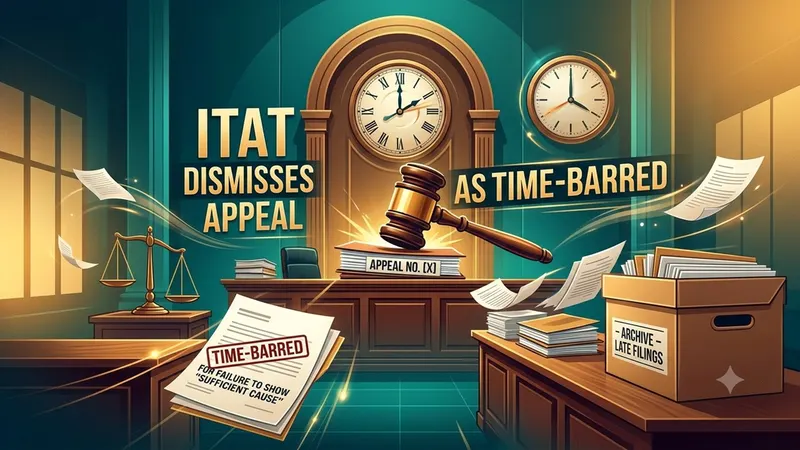 ITAT Dismisses Appeal as Time-Barred for Failure to Show 'Sufficient Cause'