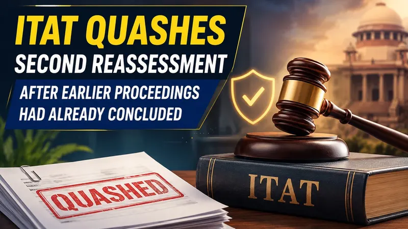 ITAT Quashes Second Reassessment After Earlier Proceedings Had Already Concluded